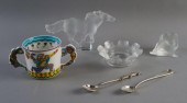 GROUP OF LALIQUE AND TIFFANY &