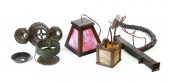 GROUP OF LAMP PARTS.  American