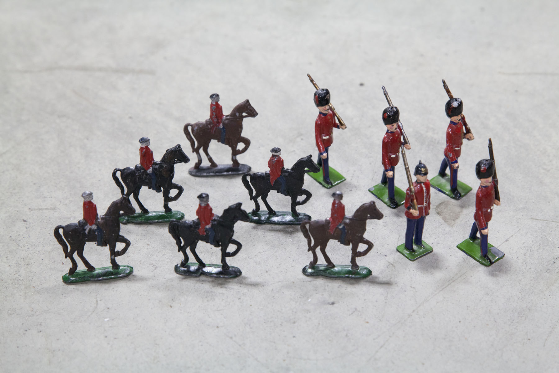 GROUP OF LEAD SOLDIERS.  England 
