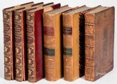 GROUP OF LEATHER BOUND BOOKSGr