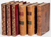 GROUP OF LEATHER BOUND BOOKSGr
