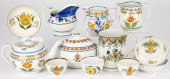 GROUP OF LEEDS PEARLWARE<br>Gr