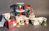 GROUP OF LENOX CHRISTMAS GLASS