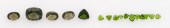 GROUP OF LOOSE CHROME DIOPSIDE
