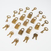 GROUP OF LOUIS VUITTON LOCK &