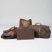 GROUP OF LOUIS VUITTON LUGGAGE