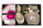GROUP OF MAINLY QUARTZ MINERAL