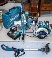 GROUP OF MAKITA BATTERY OPERAT