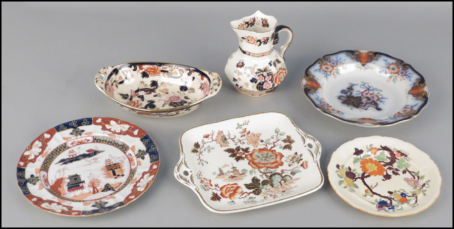 GROUP OF MASON'S IRONSTONE.