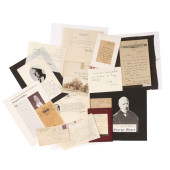 GROUP OF MATERIALS, MOSTLY LET