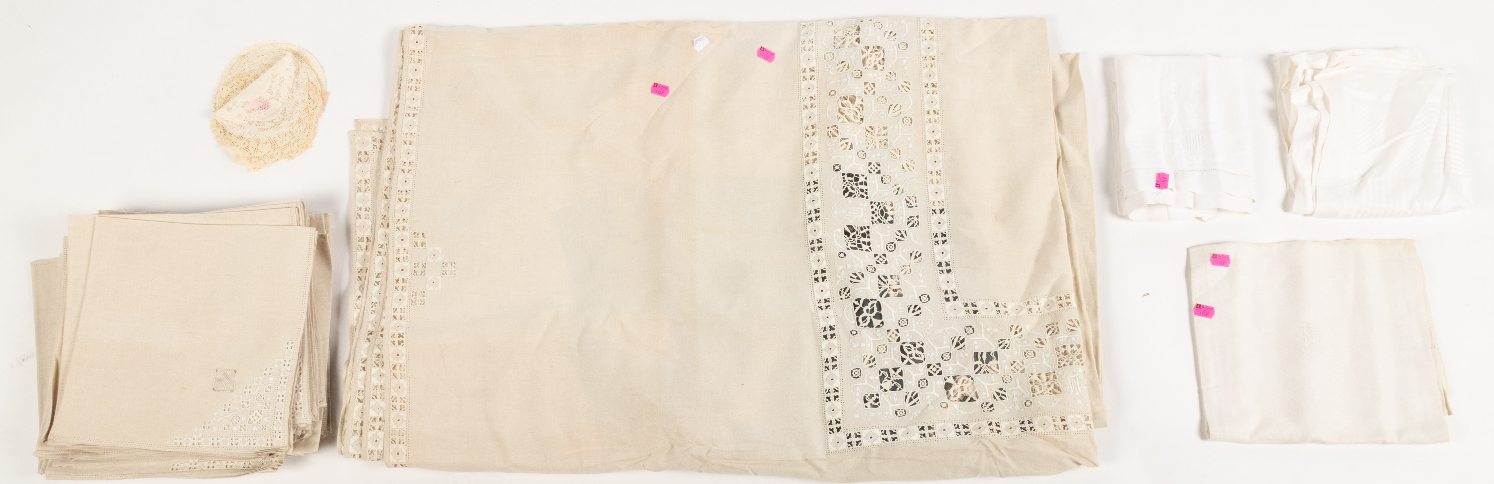 GROUP OF MCMILLAN MONOGRAMMED