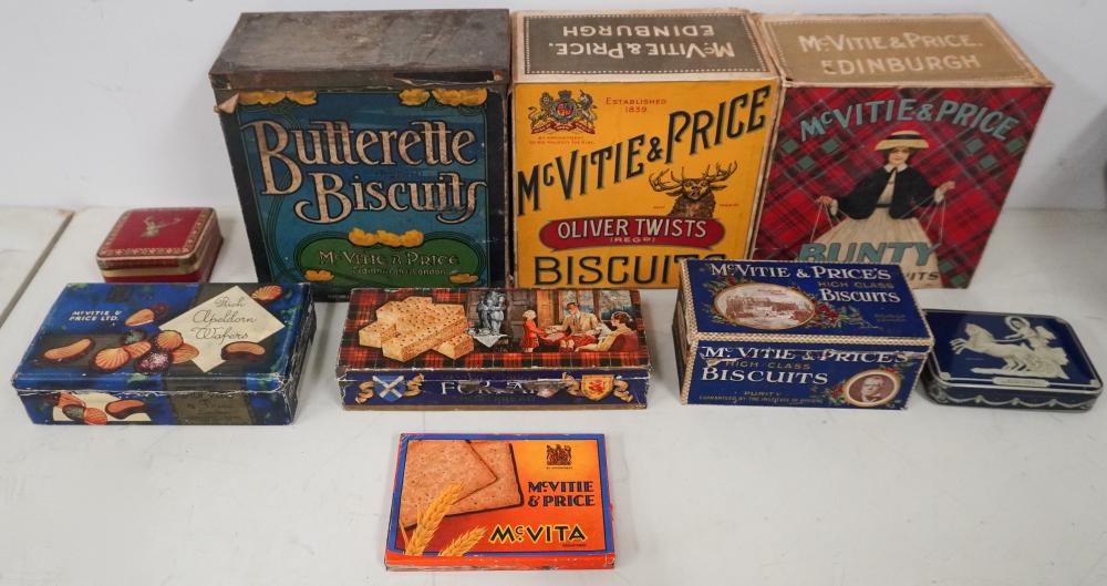 GROUP OF MCVITIE & PRICE BISCUIT