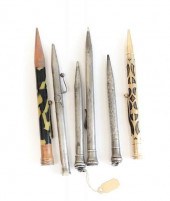 GROUP OF MECHANICAL PENCILSA g