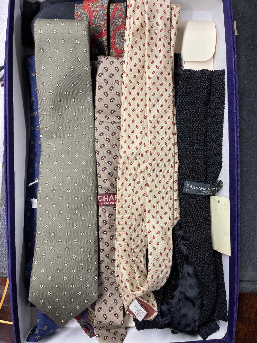 GROUP OF MEN'S SILK TIES (PERRY