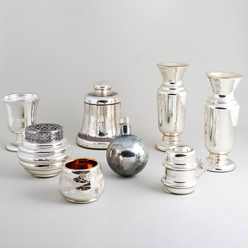 GROUP OF MERCURY GLASSComprising: A