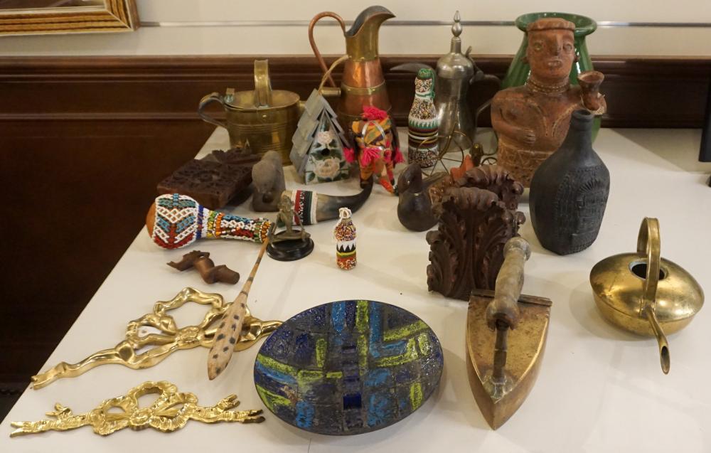 GROUP OF METAL, CERAMIC, AND