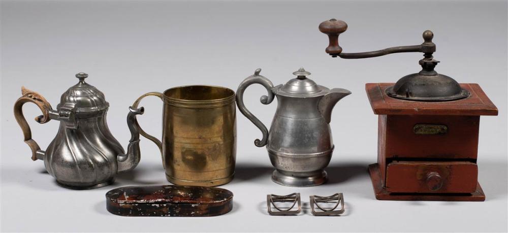 GROUP OF METAL ITEMSGROUP OF