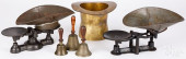 GROUP OF METALWARE, 19TH/20TH