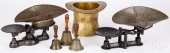 GROUP OF METALWARE, 19TH/20TH
