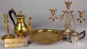 GROUP OF METALWAREMetalware, t