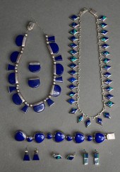 GROUP OF MEXICAN 950-SILVER AN