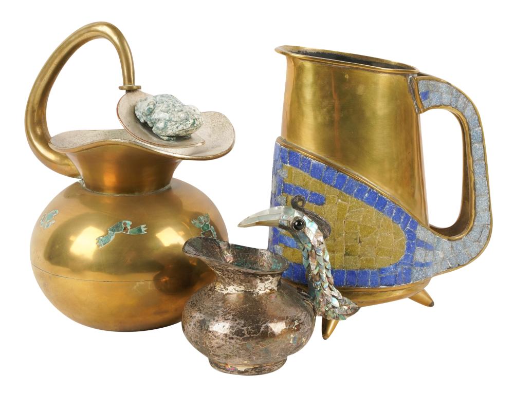 GROUP OF MEXICAN BRASS