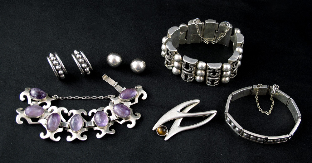 GROUP OF MEXICAN STERLING SILVER
