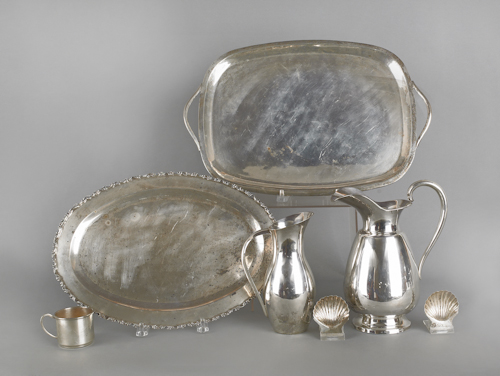 Group of Mexican sterling silver to