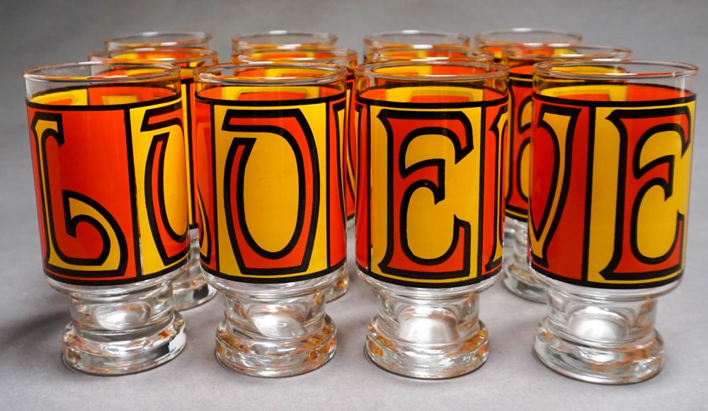 GROUP OF MID-CENTURY COCKTAIL