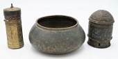 GROUP OF MIDDLE EASTERN BRASS