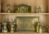 GROUP OF MIDDLE EASTERN BRASS
