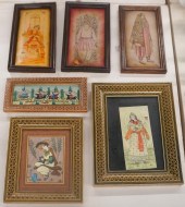 GROUP OF MIDDLE EASTERN FRAMED