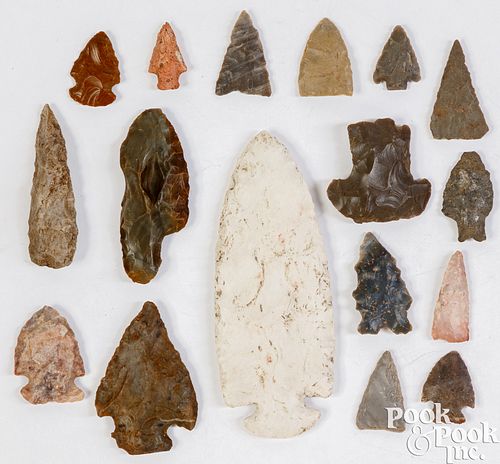 GROUP OF MIDWEST INDIAN STONE