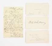 GROUP OF MILITARY AUTOGRAPHS U