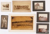 GROUP OF MILITARY CABINET CARD