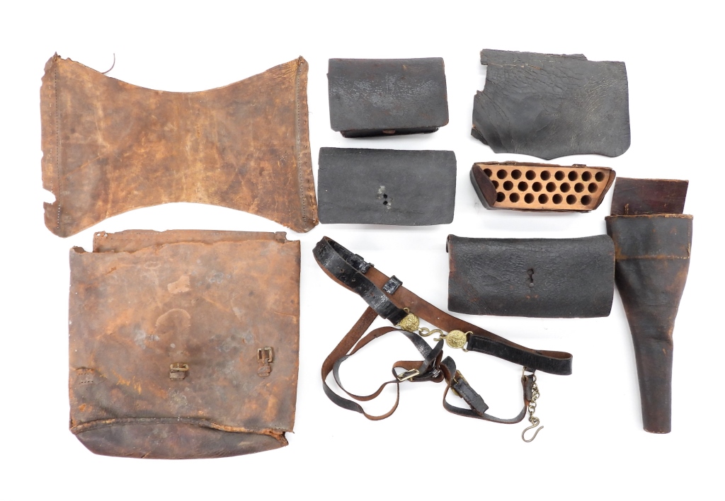 GROUP OF MILITIA ITEMS C. early