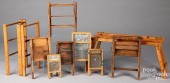 GROUP OF MINIATURE DOLL SIZE W