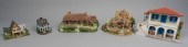 GROUP OF MINIATURE HOUSESGROUP