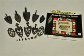 GROUP OF MINIATURE SAD IRONS A