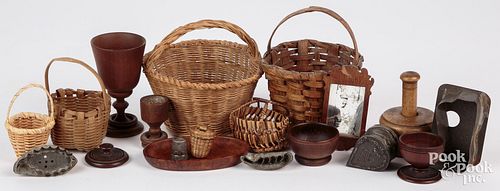 GROUP OF MINIATURES, 19TH AND