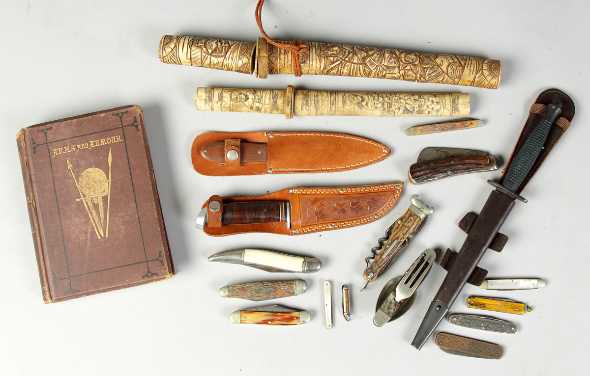 Group of Misc. Knives Pocket Knives