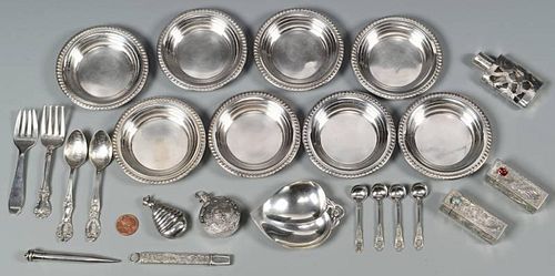 GROUP OF MISC. STERLING SILVER