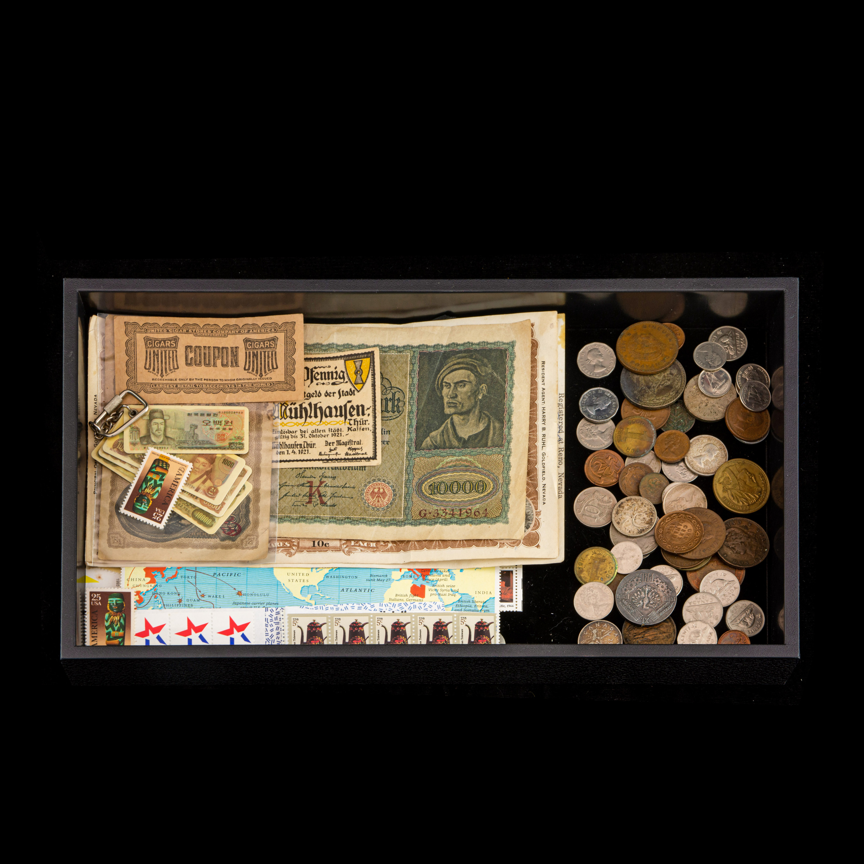 GROUP OF MISCELLANEOUS COINS,