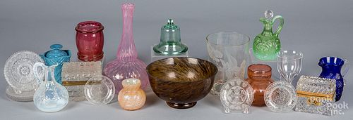 GROUP OF MISCELLANEOUS GLASSGroup