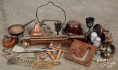 GROUP OF MISCELLANEOUS METALWA