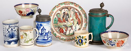 GROUP OF MISCELLANEOUS PORCELAIN,