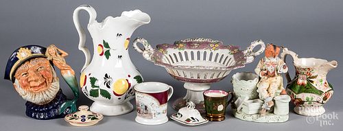 GROUP OF MISCELLANEOUS PORCELAIN,