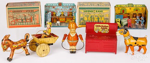 GROUP OF MISCELLANEOUS TIN