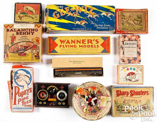 GROUP OF MISCELLANEOUS TOYS,