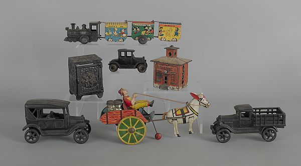 Group of miscellaneous toys to